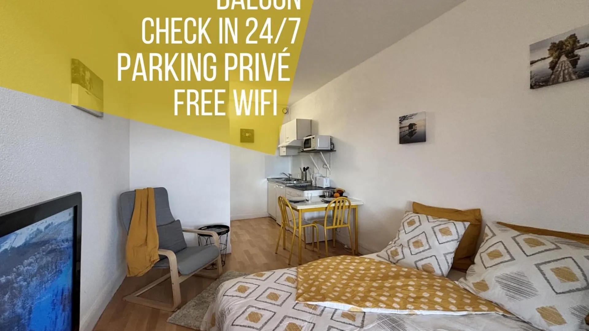 Bella Vista - Studio - Balcon - Parking Chatel-Guyon 0*,  France